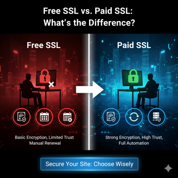 Free SSL vs. Paid SSL: What’s the Difference?