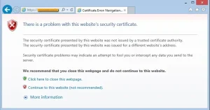 Salah Pilih Jenis SSL